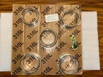 Sanitary Fittings 19MPX-2.5-316. Tri-clamp Schedule 10 Pipe Weld 316L Ss. Fixed Price $45.00.