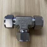 Ham-let 764L-SS-3/4, 3/4" Compression Union Tee, 316SS, SS-1210-3. Fixed Price $20.00.