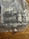 Set Of 6PCS Swagelok SS-810-6-6 Stainless Steel Reducing Union For 1/2" 3/8". Fixed Price $100.95.
