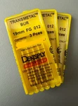 Dentsply Maillefer Transmetal Carbide Burs 19MM Fg 012 Crown & Bridge Drill 3/PK. Fixed Price $24.99.
