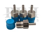 New Swagelok SS-2-HC-1-2 Hose Connector 1/8 Male Npt Id (lot Of 4). Fixed Price $30.00.