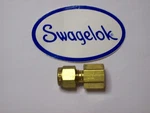 1- Crawford Swagelok Brass Fitting, 3/16" Tube X 1/8" Fnpt, B-300-7-2 Connector. Fixed Price $9.49.