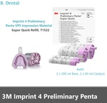 3M Imprint 4 Preliminary Penta Vps Impression Material Super Quick 2/PACK, 71522. Fixed Price $189.95.