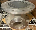 Large Cvc Consolidated High Vacuum Manifold 16" Od Flange. Fixed Price $269.00.