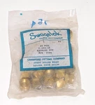 (25) Swagelok 3/8" Tube Knurled Nut B-602-1K, New Original Factory Bag. Fixed Price $29.00.