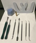 Dental Wax Instrument Lot Hu-friedy Miltex Renfert Pkt Carver Foxplane Spatula. Fixed Price $85.00.
