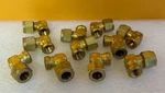 Swagelok B-810-8-4 (lot Of 11) 1/2" Od, 1/4" Fnpt, Brass (f) Elbow Tube Fitting!. Fixed Price $159.00.