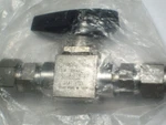 1- Swagelok Stainless Steel High Pressure Ball Valve, 1/2" Od Tube, SS-83TS8-KZ. Fixed Price $84.89.