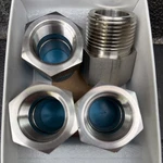 Lot Of Swagelok Stainless Steel Reducing Bushing, 1" Mnpt X 3/4" SS-16-RB-12. Fixed Price $98.00.