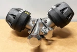 2-WAY Itt Pureflo Chromatography + B209 1" 90PSI Diaphragm Valves Stainless Body. Fixed Price $159.60.