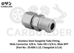 Swagelok SS-600-1-12 Male Connector Tube Fitting 3/8" Od X 3/4" Npt. Fixed Price $49.00.