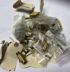 Lot Of (14) Smc 1/4 Brass Male/ Female Ball Valves, Part Number: 0254F4MBT. Fixed Price $75.00.