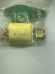Nupro Swagelok Whitey Brass Plug Valve B-6P6T. Fixed Price $18.74.