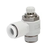 Smc AS2201FG-N02-11S Speed Control Valve, 3/8 In Tube, 1/4. Fixed Price $27.99.