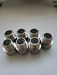 Lot Of 7 Swagelok Cross Ref # SS-16-A Unknown 1" Pipe Adapters, Male Npt. Fixed Price $139.00.