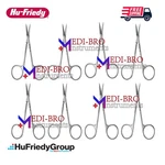 Lot Of 8 Hu-friedy S17 Iris Scissors 4.5" Straight Surgical Dental Medical Tools. Fixed Price $309.00.