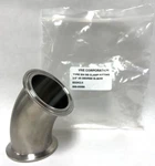 Vne Corporation Clamp Fitting 2" 45 Degree Elbow Stainless Steel 304L. Fixed Price $20.00.