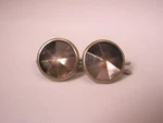 SINGLES(2) 1/2" Gray Round Mother Of Pearl Vintage Formal Tux Shirt Stud C260. Fixed Price $28.49.