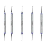 5X Hu-friedy SJ34/359E2 #34/35 Everedge 2.0 Double End Jacquette Scale #9 Handle. Fixed Price $123.30.
