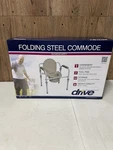 Drive Folding Steel Commode Chair Portable Bedside RTL11148KDR New. Fixed Price $45.00.