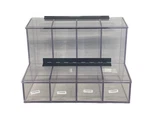 S-curve Dispenser With 4-COMPARTMENTS Double Entry Upper & Lower Hinged Lids Fcd. Fixed Price $131.99.
