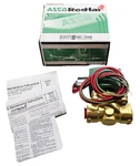 Asco Red Hat 120/60 110/50 T525814 3-WAY Solenoid Valve 8210G1 3/8" 11.6W 100PSI. Fixed Price $64.99.