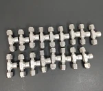 Swagelok Tee Fittings, SS-400-3TTF, 1/4 Tube, 1/8 Fnpt.. Fixed Price $55.00.