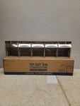 QTB305 Quantum Tip Out Of Bins 23-5/8"W X 6-1/2"H 5-1/4"D New Ivory. Fixed Price $33.00.