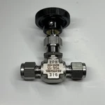 Swagelok Needle Valve 1/4 SS-1VS4 5000PSIG 100F. Fixed Price $59.45.