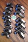 Festo (15) Push-to-connect 6MM & 8MM Elbow Threaded Fitting Lot. Fixed Price $33.75.