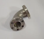 Varian CF16 Elbow Flange 2 Rotatable Uhv Ultra High Vacuum. Fixed Price $72.50.