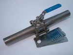 Marwin 3PC Ball Valve CF8M 1/2" Weld 8035213 316 Stainless MV87-55. Fixed Price $13.06.