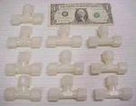 10 Cole Parmer Nylon 3/8" Od Tube Tees Fittings Chemical Resistant 70-6-N-PG New. Fixed Price $11.99.