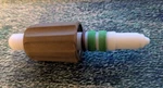 New Chemglass Ptfe 0-4MM Chem-cap Chem-vac High Vacuum Valve Plug Old Style. Fixed Price $17.00.