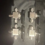 1- Swagelok Stainless Steel 40G Series 3-WAY Ball Valve, 1/4" Ss- 43GXS4 It. Fixed Price $300.00.