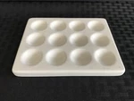 Coorstek Ceramic Porcelain 12-WELL Depression Color Reaction Spot Plate 60430. Fixed Price $36.99.