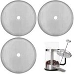 3PACK 4" French Press Replacement Filter Screen 8CUP 34OZ Stainless Reusable. Fixed Price $9.21.