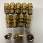 Swagelok B-810-6-6 Reducing Union, 1/2 In. X 3/8 Lot Of. Fixed Price $80.00.