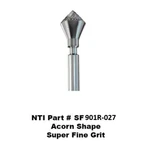 Nti Kerr SF901R-027 Super Fine Grit Acorn Shape Diamond Burs 5PK. Fixed Price $72.95.