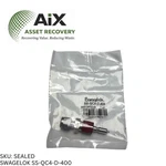 Swagelok SS-QC4-D-400 Stainless Quick Connect Stem Type With Valve 1/4" Tube. Fixed Price $26.24.