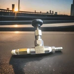 Whitey Swagelok SS-31RS4 Stainless Steel Med Flow Metering Valve 5000 Psi (used). Fixed Price $50.00.