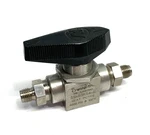 Swagelok SS-83KS4-E Stainless Steel High Pressure Ball Valve No Ferrules, Nuts. Fixed Price $224.99.