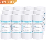 Micron 10" 4.5" Whole House Sediment Water Filter For Big Blue Ge GXWH40L. Fixed Price $76.04.