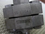 Whitey Swagelok SS-33VS4 Ball Valve 316 Stainless Steel Male Tube Fittings Usa. Fixed Price $64.99.
