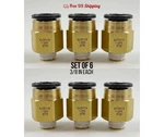 Smc Male Connector Fitting 3/8 Inch Npt KV2H19-36 Set Of. Fixed Price $24.00.