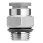 2PC Smc Corporation KQ2H07-U02A Pneumatic Straight Threaded-to-tube Adapter. Fixed Price $17.35.