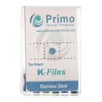 Primo K-file 25MM Assorted 15-40, 6/BOX Stainless Steel. Fixed Price $32.69.
