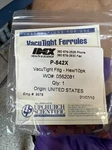 Upchurch Scientific P-842X Vacutight Fitting 1/16" Od 1/4" Hex Red 10 Pack. Fixed Price $45.00.