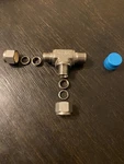 Swagelok SS-600-3-6TMT Stainless Steel Fitting 3/8 Tube X Mnpt Run. Fixed Price $26.00.