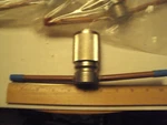 Hoke 3/8 Monel Valve, Bellows Sealed, 4551Q6M, Copper Tube In-out. Fixed Price $150.00.